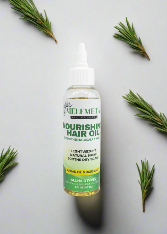 MELEMETA© Nourishing Hair Oil - 4 FL OZ