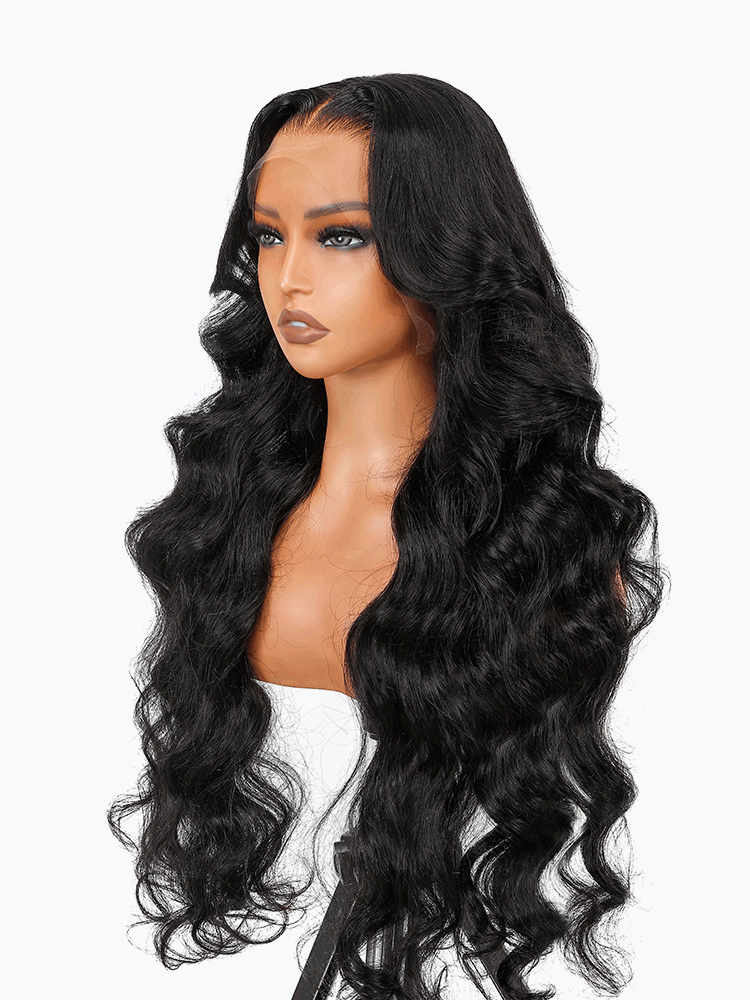 MELEMETA HAIR | 13*4 HD Lace Front Wig and 5*5 Lace Closure Wig Body Wave Human Hair Wigs